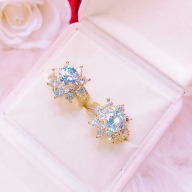 [HCM]Nhẫn mạ vàng nhẫn nữ đẹp Thái Lan đá pha lê hoa mai đính đá sáng lấp lánh phản chiếu sắc màu lung linh rực rỡ thiết kế sang trọng Trang sức GAMI N115 - làm quà tặng bất ngờ vô cùng ý nghĩa thumbnail