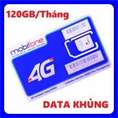 Sim 4G Mobifone C120N 120GB (4GB ngày) gọi nội mạng không giới hạn - 120k tháng từ MƯỜNG THANH ROYAL