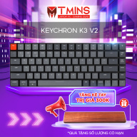 Bàn phím cơ Keychron K3 V2 Nhôm Hotswap ( Hàng chính hãng) thumbnail