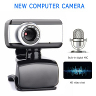 Camera Web Webcam HD USB Có Micrô Camera Xoay Camera Web Cuộc Gọi Video Cắm Và Phát USB Cho Máy Vi Tính Máy Tính Để Bàn Game Thủ Webcast thumbnail