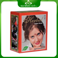 [HCM] Thuốc nhuộm tóc thảo dược màu đồng Herbul Copper Henna [MUA 10 TẶNG 1] thumbnail