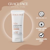 Kem chống nắng bảo vệ da Grace Face giúp kiềm dầu kháng nước UV Protection Cream 50ml