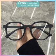 Mắt kính nữ thời trang LATIO cao cấp mẫu được thiết kế với kiểu dáng basic phù hợp với nhiều khuôn mặt gọng kính bằng nhựa với bản lề bằng kim loại bền bỉ giúp kính sử dụng lâu dài km4 thumbnail