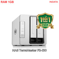 Intelligence Ổ cứng mạng NAS TerraMaster F2-210 Quad-core CPU RAM 1GB LAN 1Gbps 2 khay ổ cứng RAID thumbnail