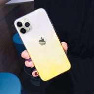[Có Sẵn & Giao Hàng Nhanh] Dành Cho iPhone 12 Pro 11 Pro Max XS XR X 8 7 Plus SE 2020 Ốp Lưng Silicon Mềm Trong Suốt Ốp Lưng Điện Thoại Trong Suốt Chuyển Sắc Sang Trọng thumbnail