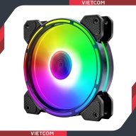 Fan Led RGB Coolmoon V9 - Led RGB Dual Ring (Led tâm Led viền) - Đồng Bộ Hub Coolmoon thumbnail