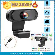 Webcam 1080P Máy Tính Full HD Webcam Máy Tính PC Có Micrô Camera Xoay Được Cho Phát Trực Tiếp Người Chơi Game Trên Máy Tính Hội Nghị Lớp Video thumbnail