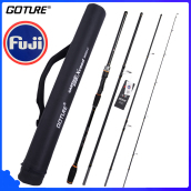Goture Xceed II Fuji Guide Ring Cần câu cá di động Lure Rod Spinning Casting Rod siêu nhẹ Du lịch carbon cao với hộp đựng