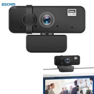 Webcam Camera ESCAM A35 USB Full HD 1080P, Camera Cho PC Tự Động Lấy Nét Với Micrô Tích Hợp, Webcam Cho Máy Tính PC thumbnail