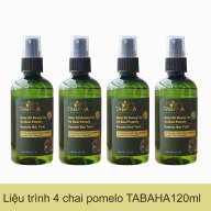 Bộ 4 chai tinh dầu bưởi xịt mọc tóc pomelo Tabaha (120ml x 4) thumbnail