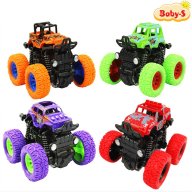 Xe ô tô bánh đà vượt địa hình, Xe đồ chơi cho bé trai nhào lộn 360 độ chạy đà cực mạnh bằng nhựa nguyên sinh ABS Baby-S SDC056 thumbnail