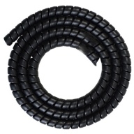 Scooter Line Spiral Color Change Tube Protector 1M Length Winding Tubes for Xiaomi M365 Pro Accessories, Black thumbnail