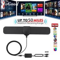 JvGood Amplified HD Digital TV Antenna Long 50 Miles Range Support 1080p TV s Indoor Powerful HDTV Amplifier Signal Booster- 4M Cable thumbnail