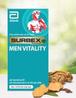 Surbex Natural Men Vitality Hỗ trợ bổ huyết, ngăn tóc bạc sớm (Hộp 60 viên) thumbnail