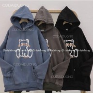 [HCM][FREESHIP] Áo hoodie áo khoác hoodie Nỉ Nữ Gấu CoDaiDuong cực đẹp mềm mịn chất thun nỉ bông thoáng mát_TP96 thumbnail