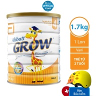 [Tặng Nón bảo hiểm Hươu] Sữa Bột Abbott Grow 4 1.7kg lon thumbnail