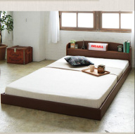 Giường ngủ cao cấp HMR Lõi xanh chống ẩm OHAHA Japanese style - Brown Bed thumbnail