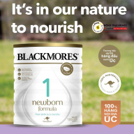 Sữa bột BLACKMORES số 1 của Úc 900g - Sữa công thức dành cho bé sơ sinh 0-6 tháng tuổi NÔNG TRẠI HOMEE Infant Formula thumbnail