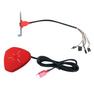 Desktop Power Switch Power Supply on Button Dual USB Ports Dual Power Button+Restart Button with Audio Jack thumbnail