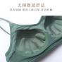 Female underwear new beauty back han edition tide together non-trace wears outside underwear bra one comfort women without steel ring 4