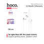 Tai nghe Hoco M1 Pro được làm từ chất liệu TPE siêu bền speaker 12mm hỗ trợ gaming phone dài 120cm thumbnail