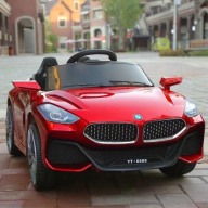 Ô tô xe điện trẻ em BMW Z4 tự lái và remote cho bé vận bảo hành 6 tháng (Đỏ-Trắng-Cam) thumbnail