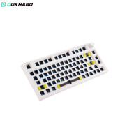 Mathewshop DUKHARO MK80 mechanical keyboard kit with Metal knob,hot-swappable three-mode wireless ,dynamic RGB light,80keys loyout,South Facing LED thumbnail