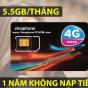 SIM 4G VINAPHONE D500 TRỌN GÓI 1 NĂM KHÔNG NẠP TIỀN (5GB THÁNG) thumbnail