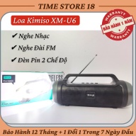 Loa Bluetooth Kimiso XMU6 Loa Kiêm Đèn Pin 2 Chế Độ Cực Sáng Cùng Với Âm Bass Mạnh Mẽ Nghe Đài FM Lắp Thẻ Nhớ - Bảo Hành 12 Tháng thumbnail