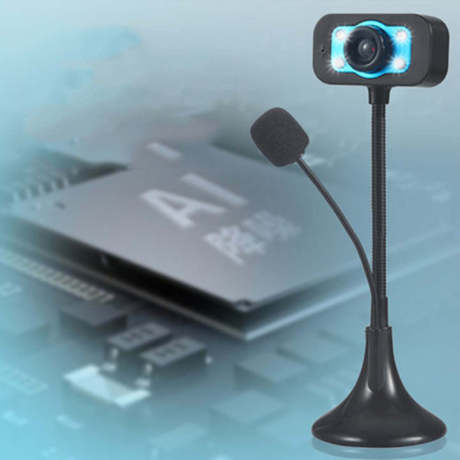 Camera máy tính, Webcam Livestream hỗ trợ học online cho bé - Chân cao, hỗ trợ đèn Led, micro hút tiếng không bị rè, chất lượng hình ảnh full HD 1080p. 7