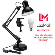 Đèn bàn học thiết kế kim loại thân dài dễ dàng điều chỉnh góc độ, đèn LED bảo vệ mắt cho cả gia đình - intl thumbnail