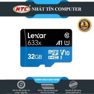 [HCM]Thẻ nhớ MicroSDHC Lexar 32GB 633x A1 V10 U1 95MB s - No Adapter (Xanh) - Nhất Tín Computer thumbnail