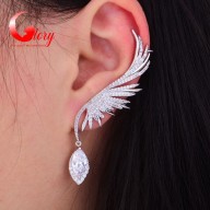 Bông tai nữ cá tính vành tai cánh thiên thần hàn quốc siêu dễ thương-Khuyên tai cute trang sức nữ cho phái đẹp G519008 thumbnail