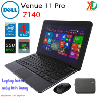 top [Trả góp 0 ]Laptop 2 trong 1 kiêm máy tính bảng Dell Venue 11pro 7140 Core M-5Y71 4gb Ram 128gb SSD 11inch Full HD thumbnail