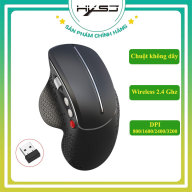Chuột không dây HXSJ T32 Chuột đứng Wireless 2.4 Ghz DPI 3600 không gây mỏi tay, chuyên dùng cho laptop, pc, tivi - Hàng Chính Hãng thumbnail