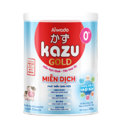 Sữa bột Aiwado KAZU MIỄN DỊCH GOLD 0+ 350g (dưới 12 tháng) - Tinh tuý dưỡng chất Nhật Bản