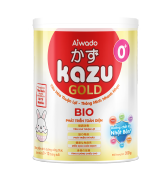 Sữa bột Aiwado KAZU BIO GOLD 0+ 350g (dưới 12 tháng) - Tinh tuý dưỡng chất Nhật Bản