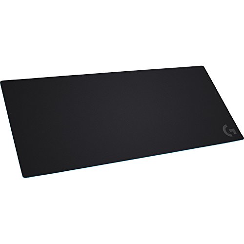 Logitech G840 XL Cloth Gaming Mouse Pad, Thin Pad, Stable Rubber Base,...