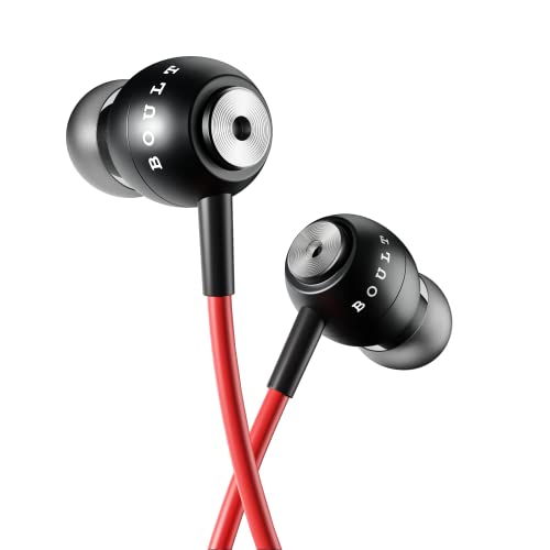 Boult Audio BassBuds Storm-X in-Ear Wired Earphones with Mic and Full Metal...