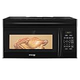 30 Inch Over-the-Range Microwave Oven, GASLAND Chef OTR1603B Over The Stove Microwave Oven with 1.6...