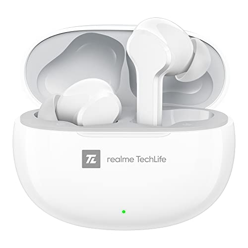 realme TechLife Buds T100 True Wireless Earbuds with AI ENC for Calls,...