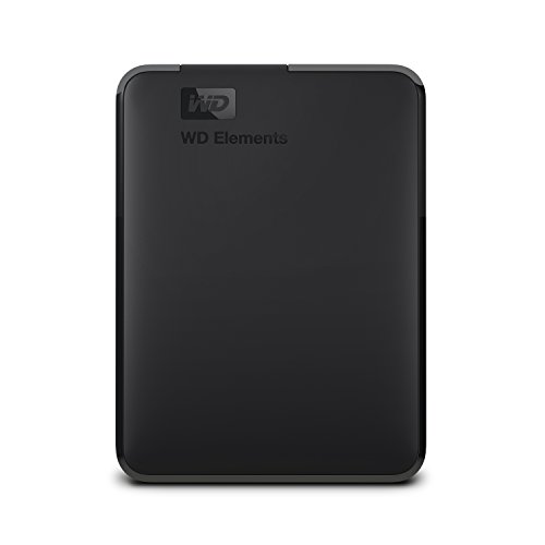 WD 5TB Elements Portable External Hard Drive HDD, USB 3.0, Compatible with PC,...