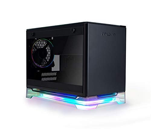 InWin A1 Plus Black Mini-ITX Tower with Integrated ARGB Lighting - 650W Gold 80...