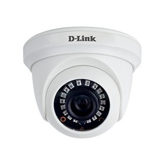 D-Link DCS-F1612B 2MP HD Day and Night Fixed Dome Camera (White)