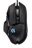 Logitech G502 Proteus Spectrum RGB Tunable Gaming Mouse, 12,000 DPI On-The-Fly...