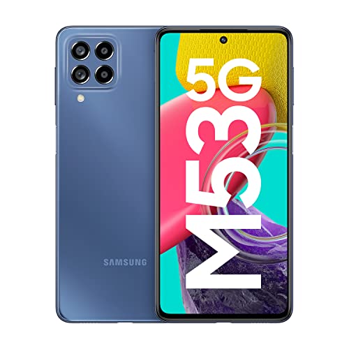 Samsung Galaxy M53 5G (Deep Ocean Blue, 8GB, 128GB Storage) | 108MP...