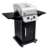 Char-Broil Performance Series Convective 2-Burner Cabinet Propane Gas Stainless Steel Grill -...