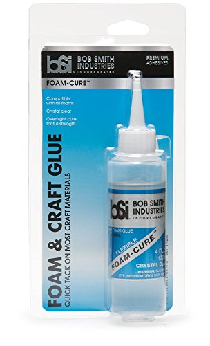 Bob Smith Industries BSI-142 Clear Foam-Cure, Craft Glue, 4 oz.