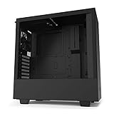 NZXT H510 - CA-H510B-B1 - Compact ATX Mid-Tower PC Gaming Case - Front I/O USB...