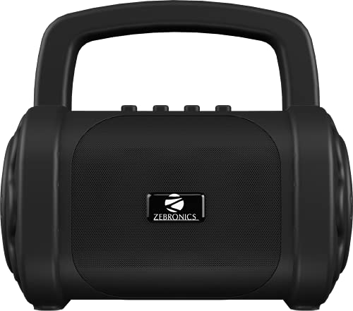 Zebronics Zeb-County 3 Portable Wireless Speaker Supporting Bluetooth v5.0, FM Radio, Call...